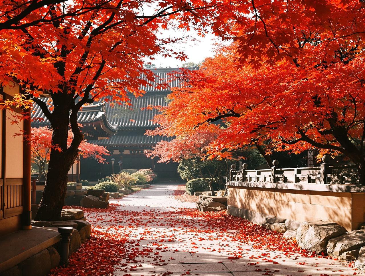 京都枫叶季：一座古都的秋妆 - 多多影视蜜心手记